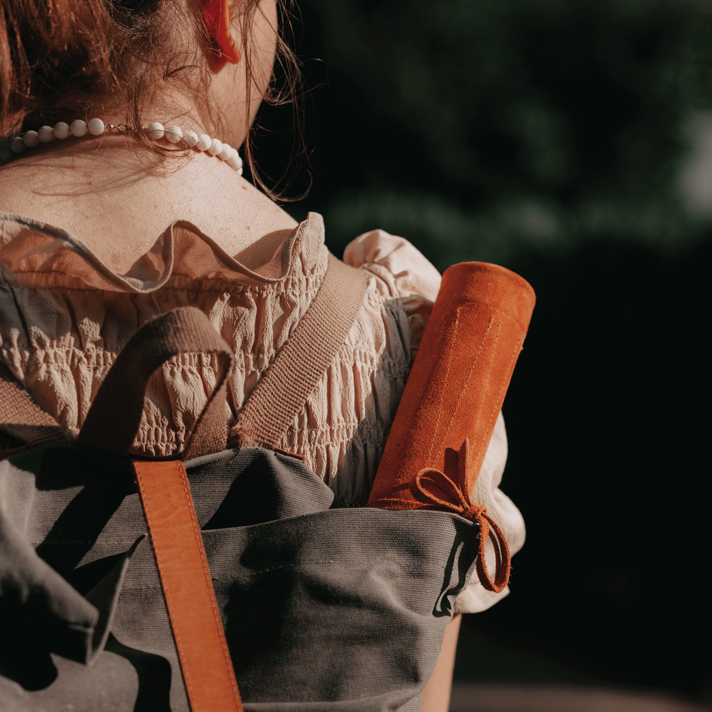 SONDERGUT - Reise Backgammon Deluxe - Farbe: COGNAC